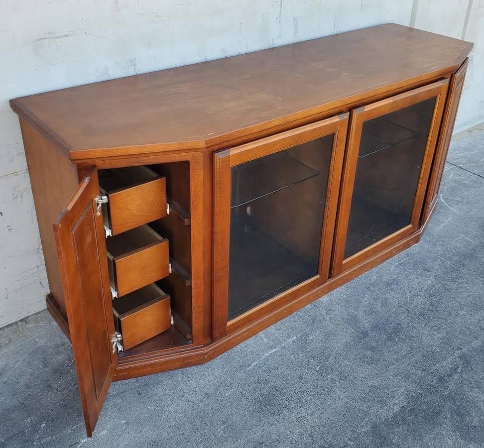 Tv stand/buffet/credenza/sideboard dark wood