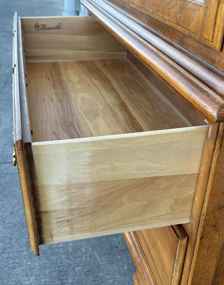 Thomasville Armoire Dresser Chest Solid Wood