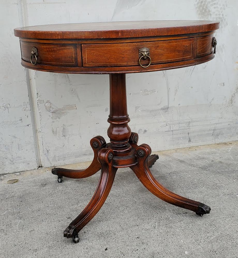 Coventry Manor Line round end/side table with drawer