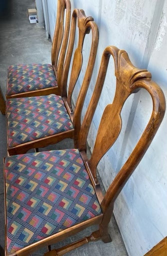 dining table and 8 broyhill style formal dining chairs set