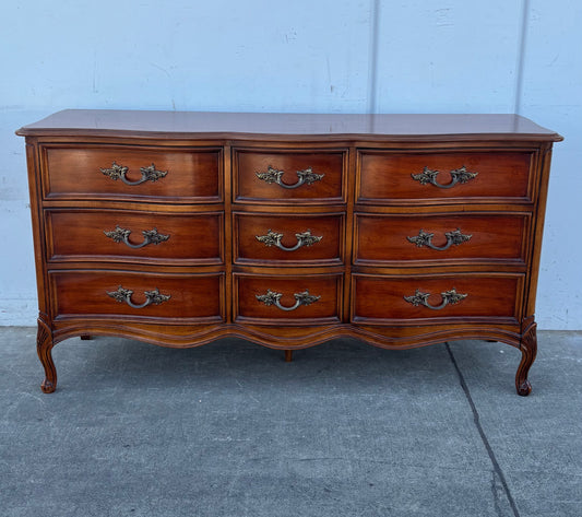 Dixie dresser/ chest of drawers dark wood