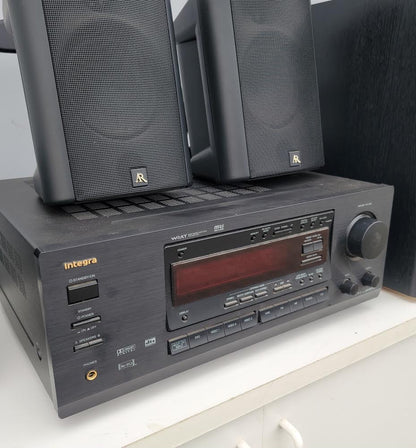 Home theater speaker system integra acoustic research the edge set