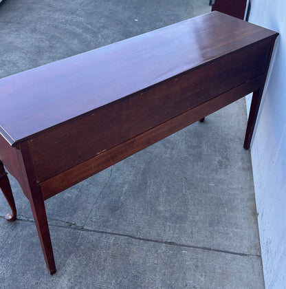 Pennsylvania house dark wood mahogany console/ hallway table