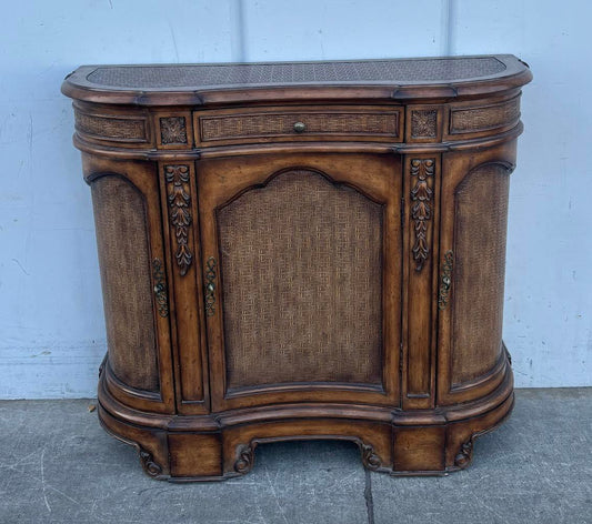 Antique Buffet/Hutch Storage Entryway Table