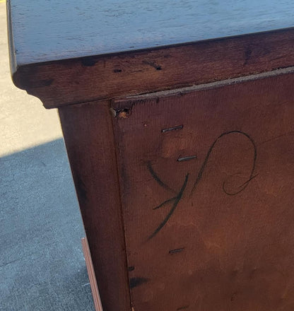 Bowfront sideboard antique/ vintage