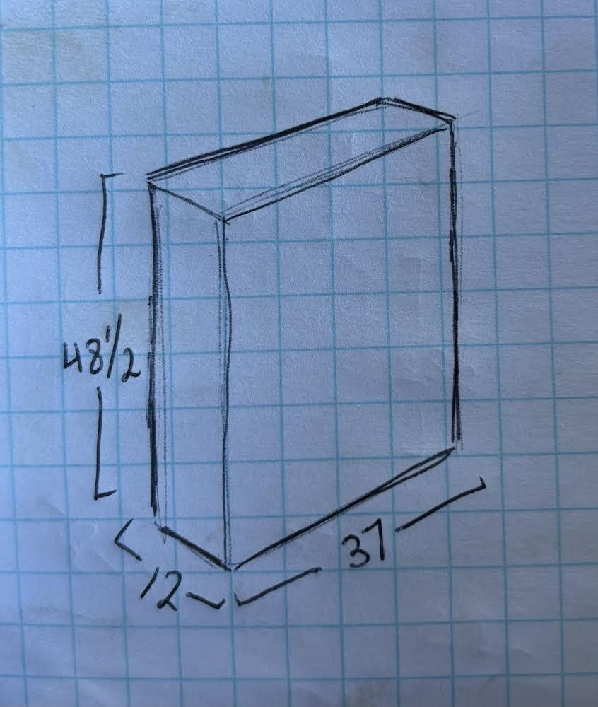 Bookcase Bookshelf with 4 Shelves