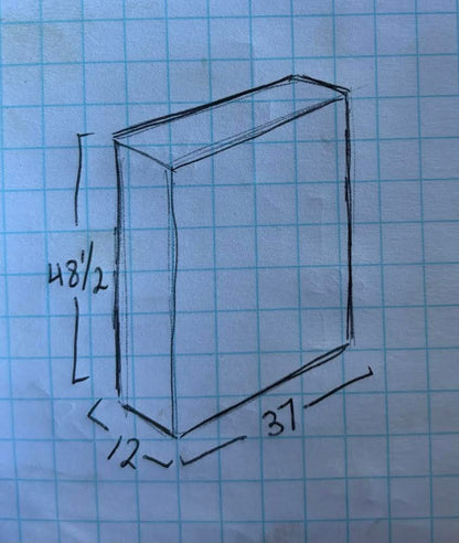 Bookcase Bookshelf with 4 Shelves
