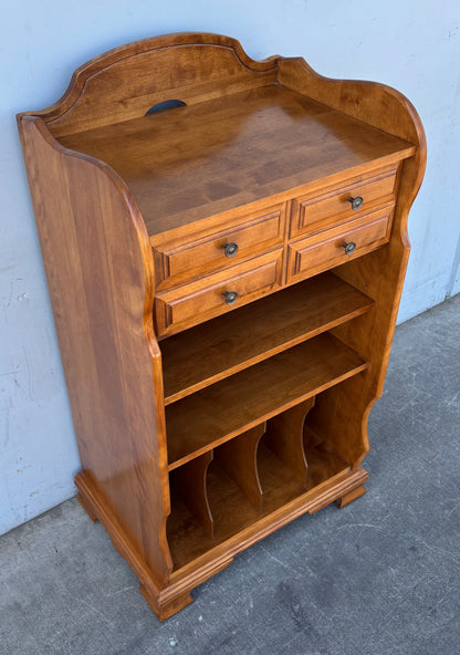 Vintage Display Cabinet Desk Dresser