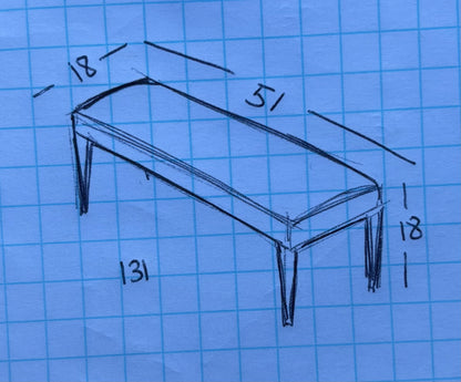 Stanley bed end bench