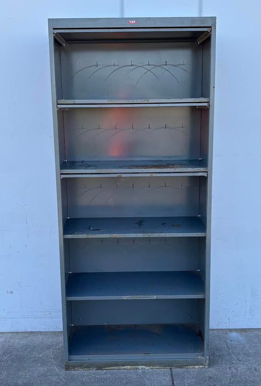TAB Steel Metal Grey Garage Shelf Organizer