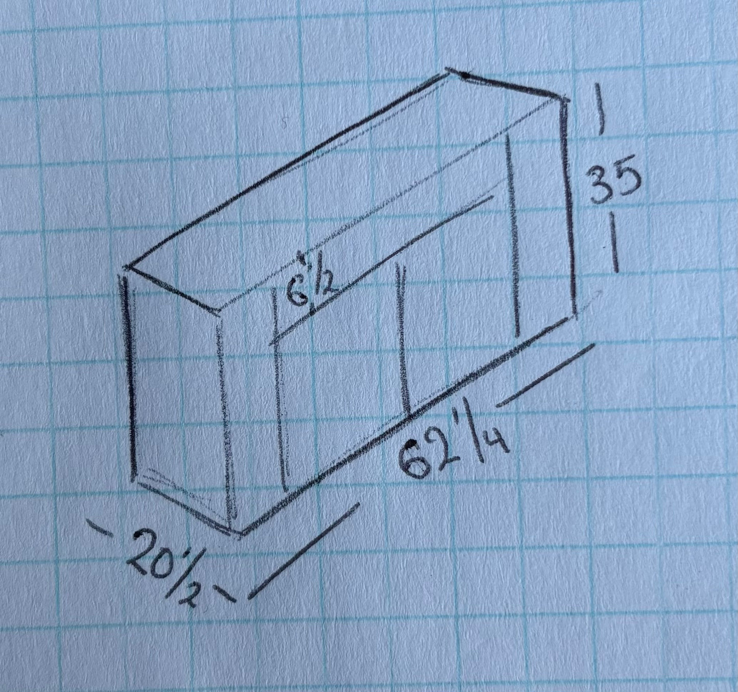 Dark wood sideboard/ buffet tv cabinet