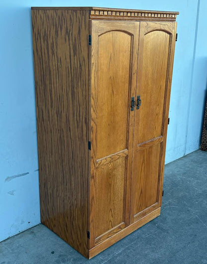 Vintage Armoire Computer Desk