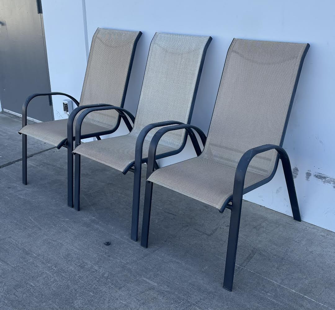 Patio Chairs set of 3