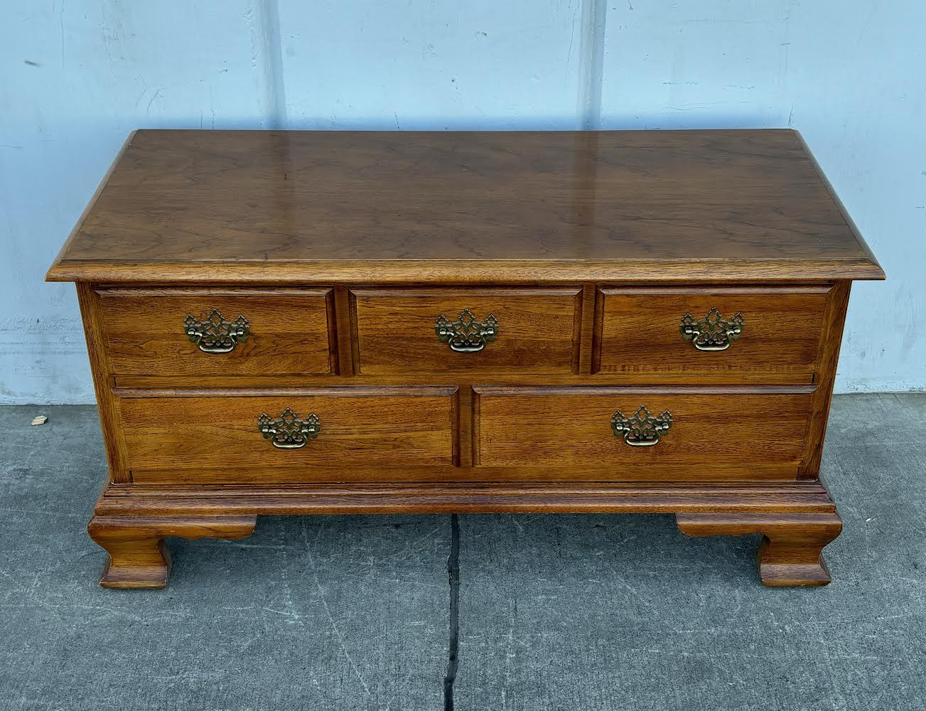 Vintage Wood Storage Trunk/Chest