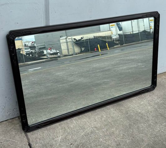 Vintage Wood Carved Chinese Large Mirror