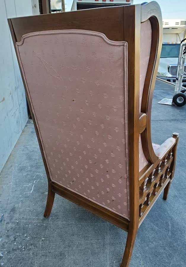 Pink antique/vintage armchair