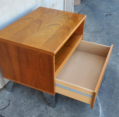 mid century modern nightstand/end/side table