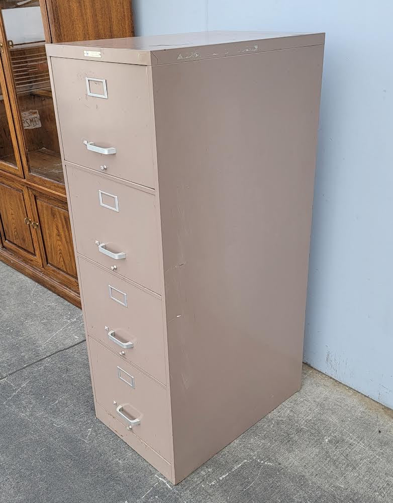 Steelmaster century Tan vertical file cabinet