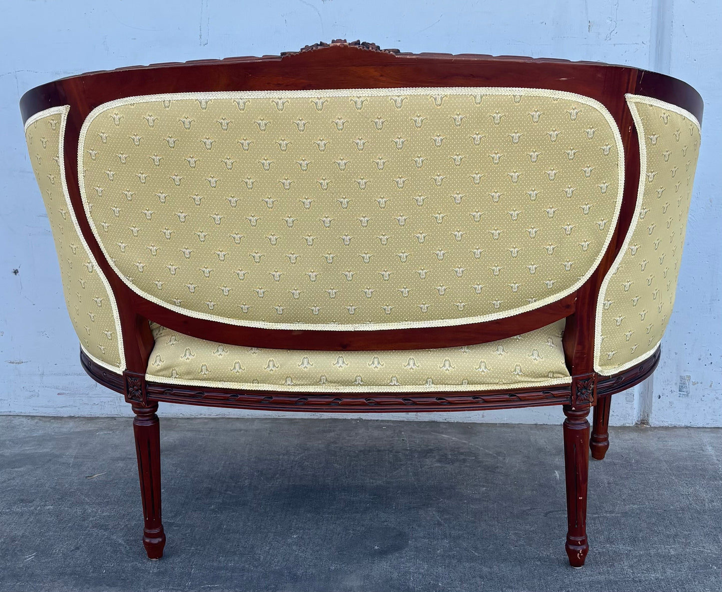 French regency style loveseat/ settee
