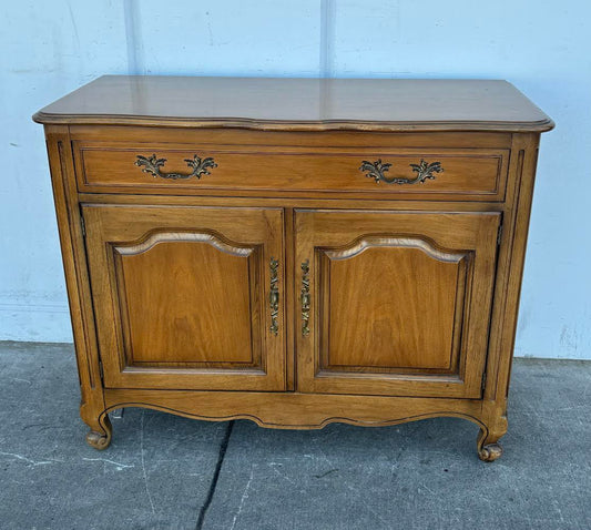 Country French Antique Server Buffet Sideboard by Drexel