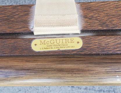 Mcguire pair of Bamboo rattan  lounge armchairs