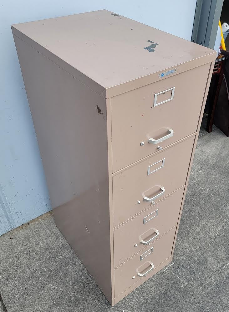 Steelmaster century Tan vertical file cabinet