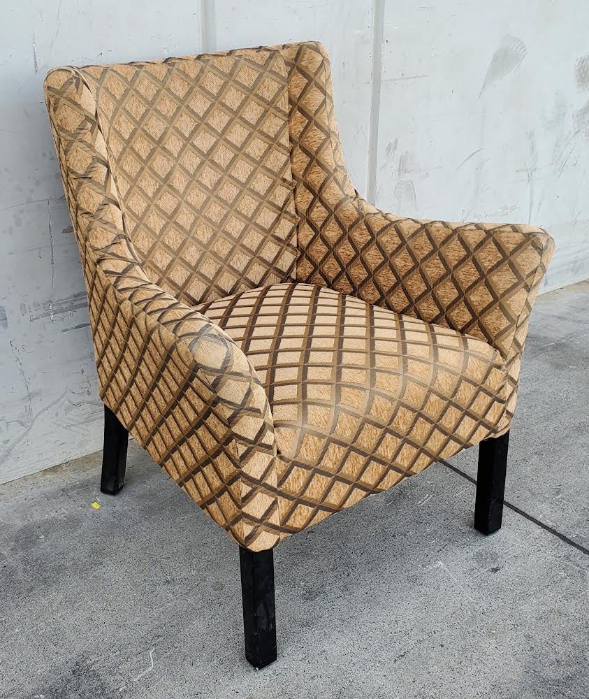 tan / beige antique /vintage armchair