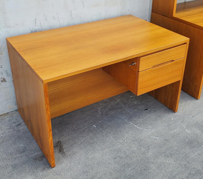 Danish teak 2 desks one with hutch Jesper