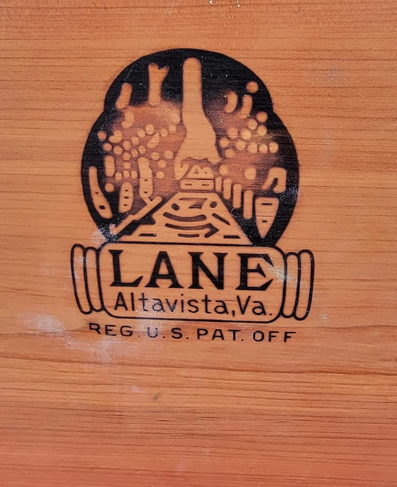 Blonde/light wood chest/trunk lane