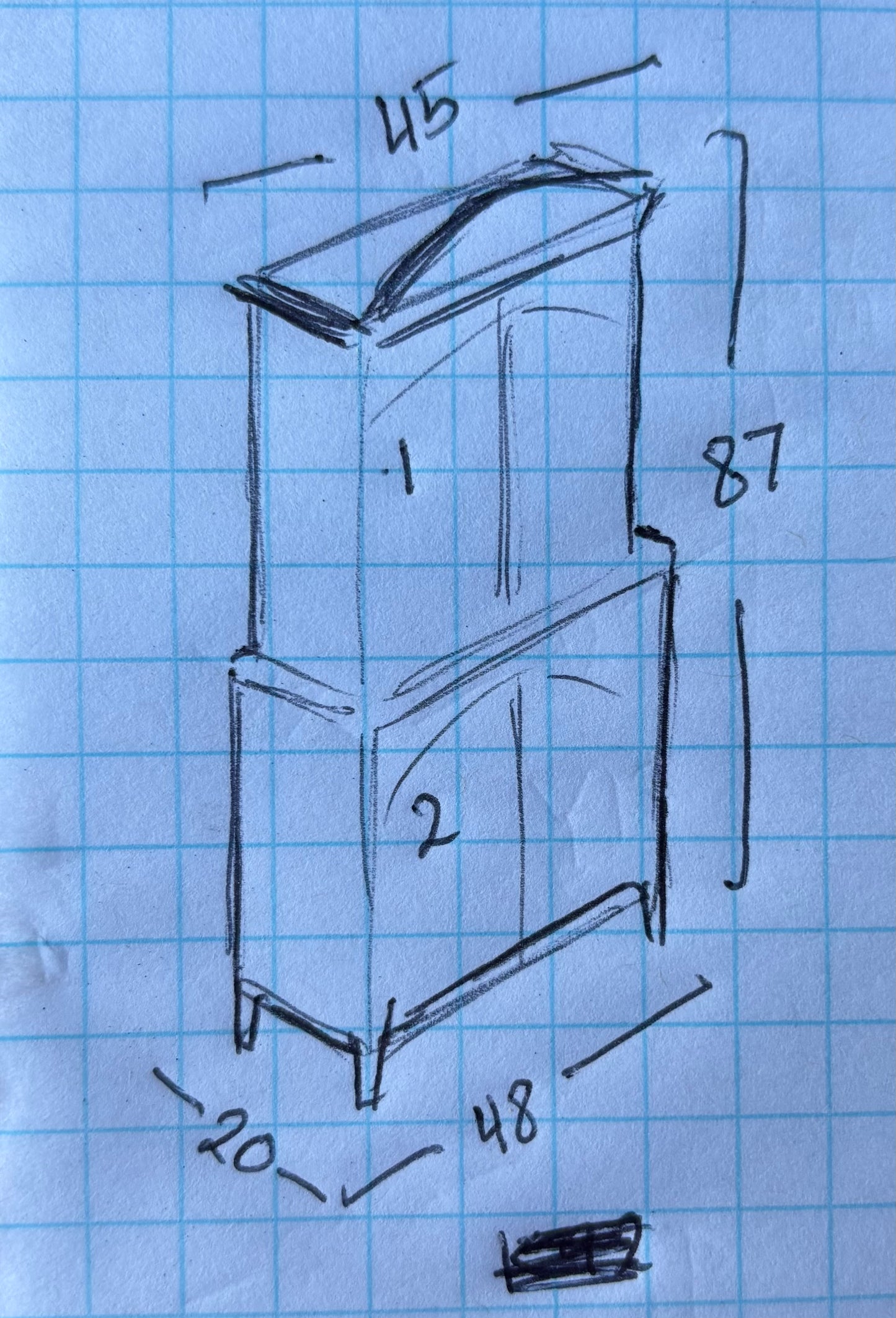 Armoire/ wardrobe cabinet entertainment center
