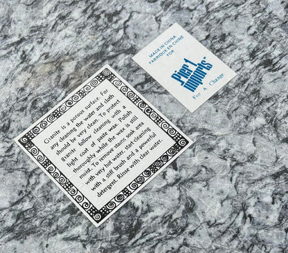 Pier 1 Marble Top Bistro Table