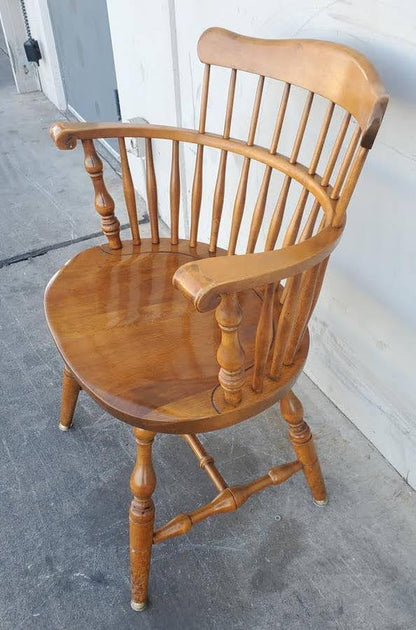 S. Bent & Bros. armchair light wood