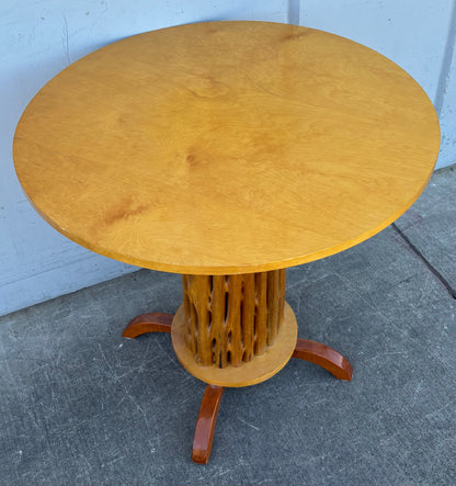 Small Area Table Round Wood