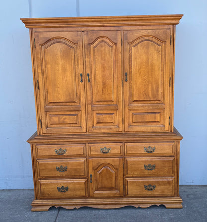 Solid Wood Hutch cabinet