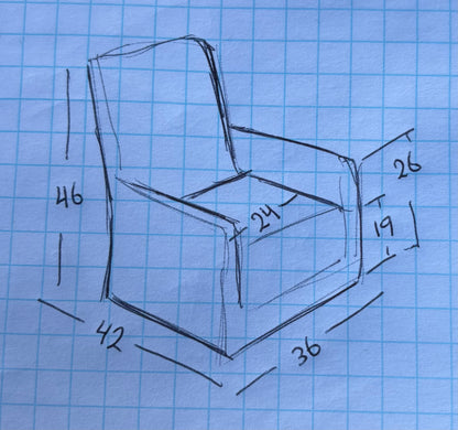 A. R. T. Brown armchairs