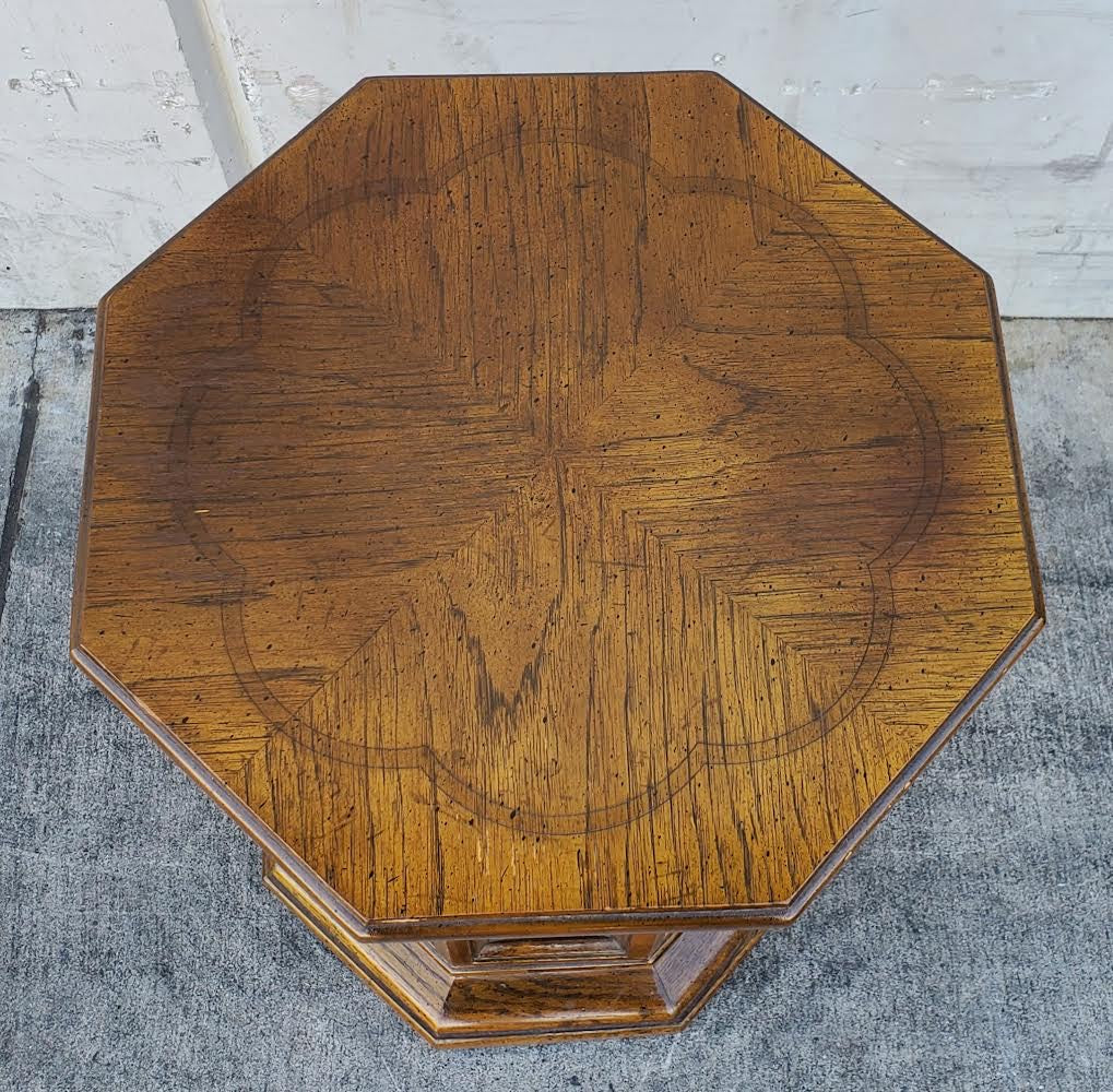 Octagonal end/side table