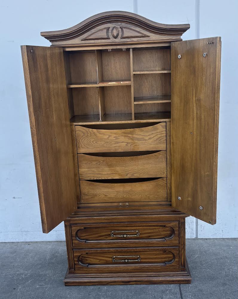 Vintage Wooden Armoire unique furniture makers