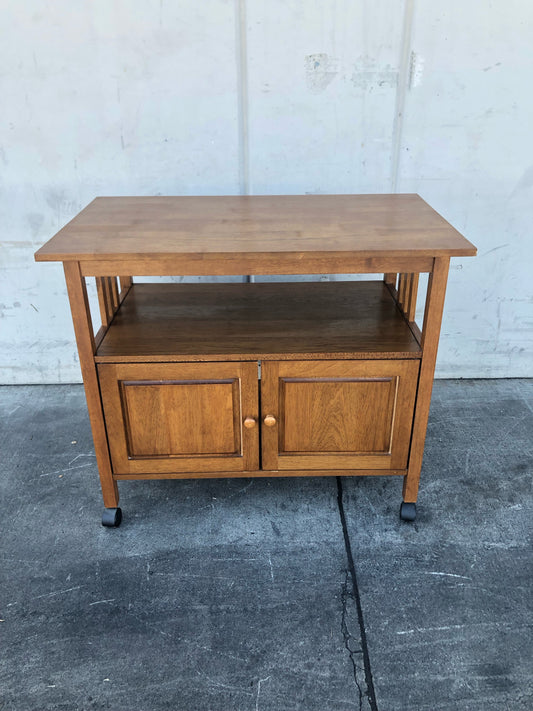 end/side table on wheels