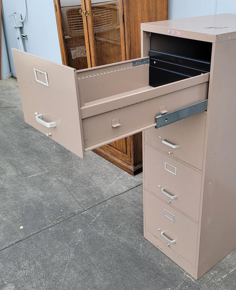 Steelmaster century Tan vertical file cabinet