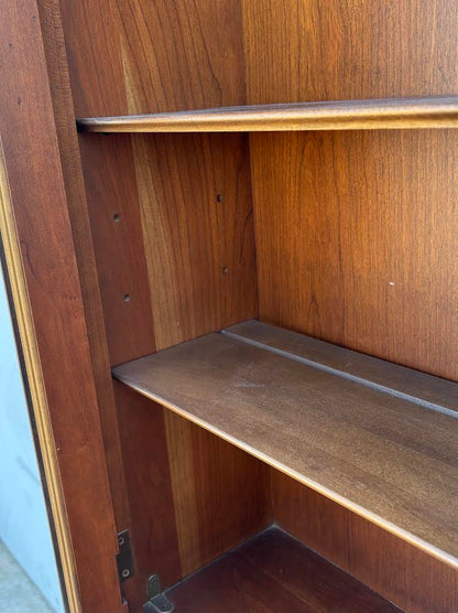 Antique Glass Secretary Desk