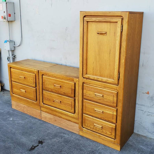 Nightstands/end/side tables and side cabinet with drawers