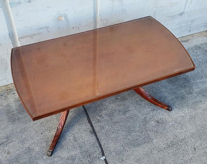 Mersman coffee table dark wood