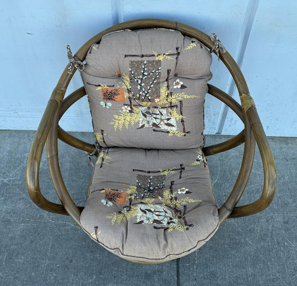 Boho Vintage Egg Lounge Chair