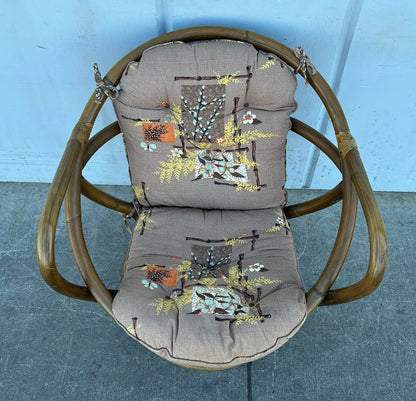 Boho Vintage Egg Lounge Chair