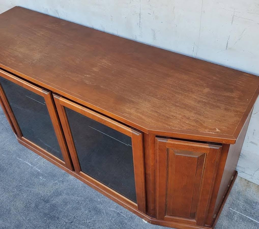 Tv stand/buffet/credenza/sideboard dark wood