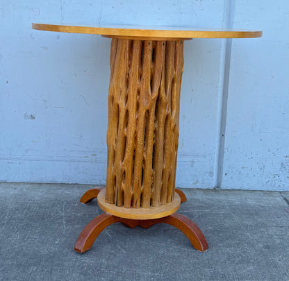 Small Area Table Round Wood