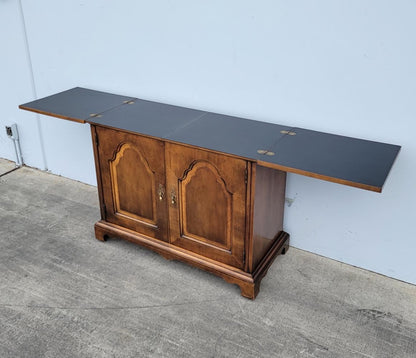 Century buffet/cabinet flip top server