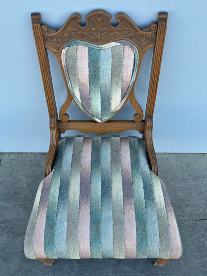 Vintage Armchair striped