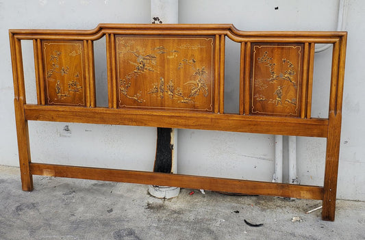 Drexel Heritage oriental king size headboard