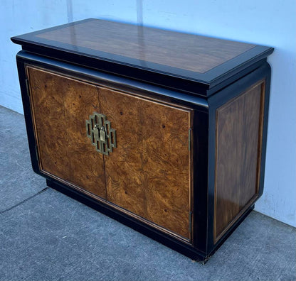 Vintage Chinoiserie Serving Table/Buffet/ cabinet- Lacquered